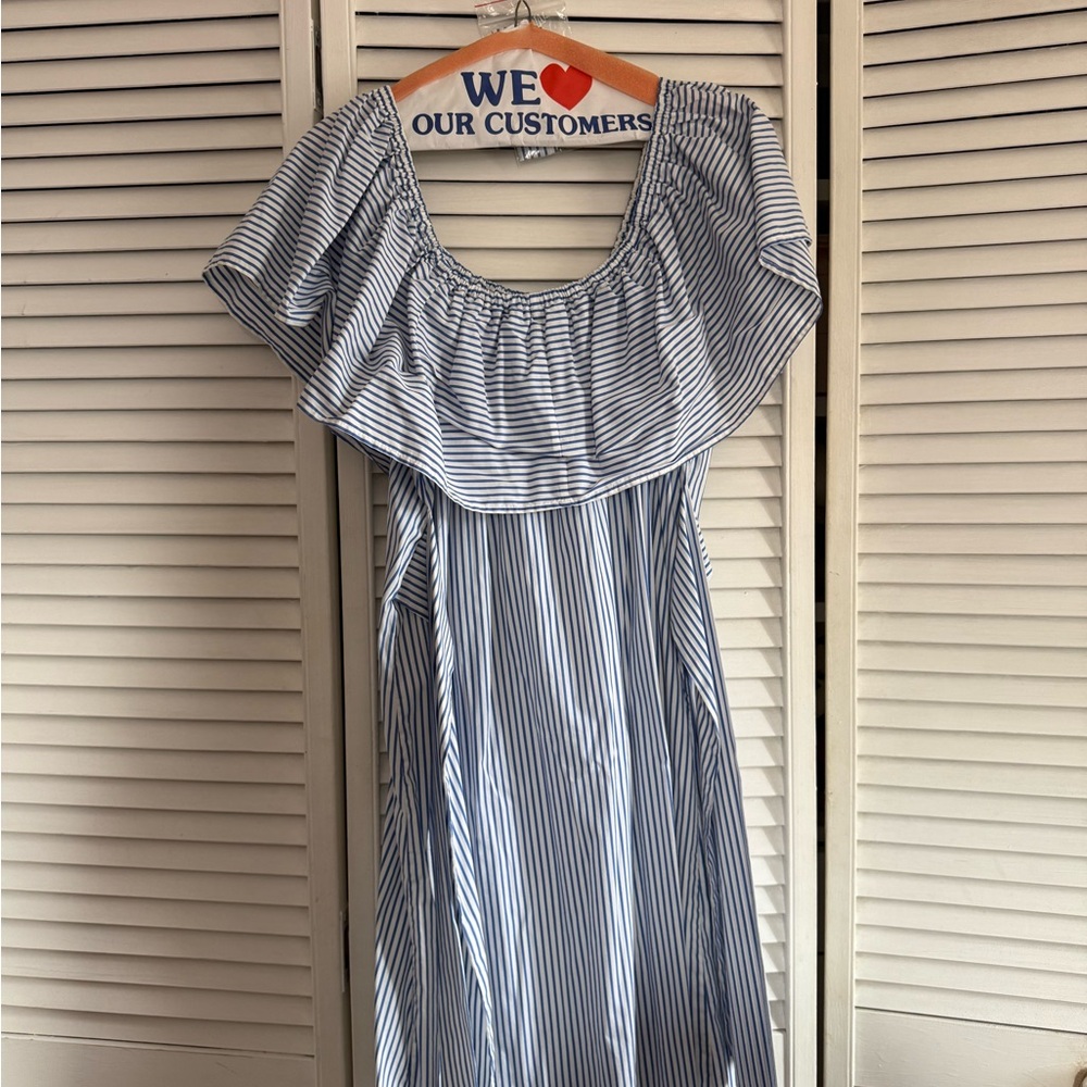 Pietro Brunelli Off The Shoulder Maternity Dress
Size: L - Picture 3 of 4